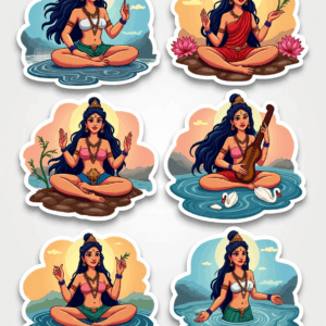 Indian Mythology - Sticker Sheet v6